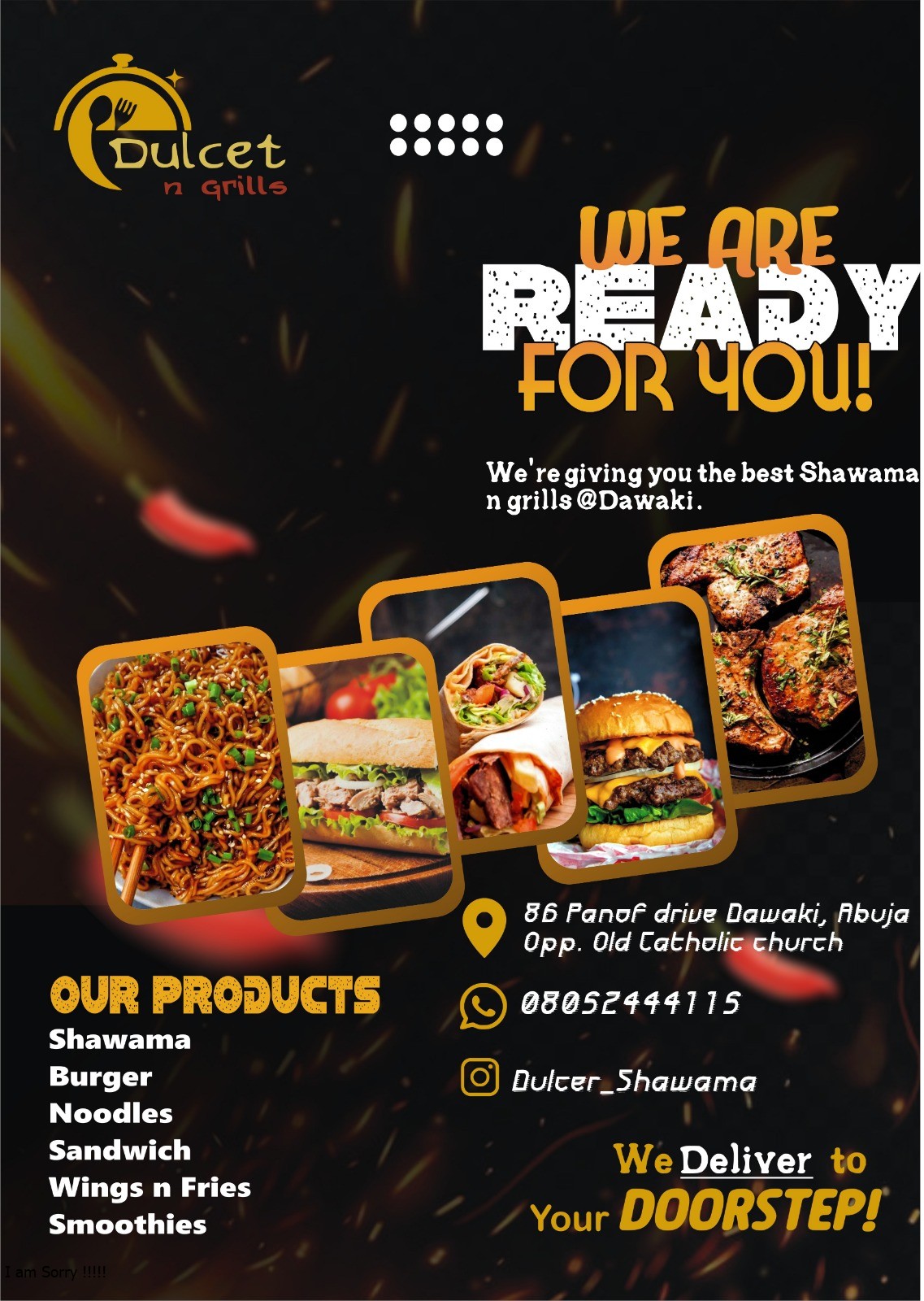 Food flyer